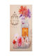 Keskor Flowers Πίνακας Ξύλινος 24x51cm