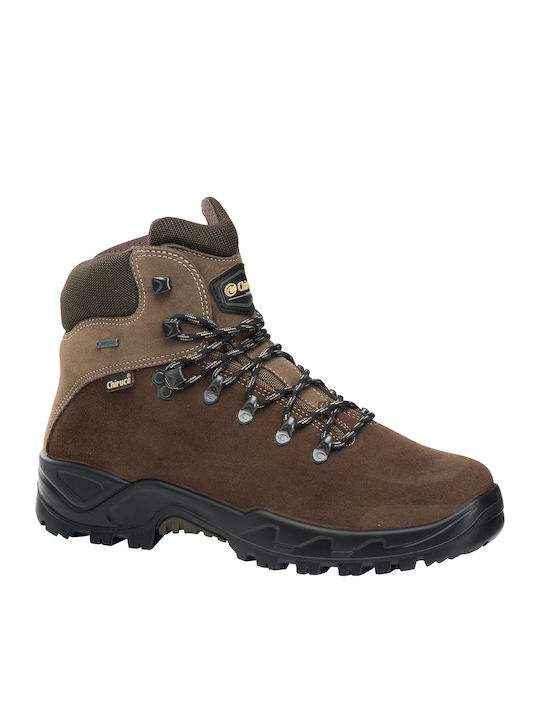 Chiruca Xacobeo 27 GTX Men's Waterproof Hiking Boots Gore-Tex Brown