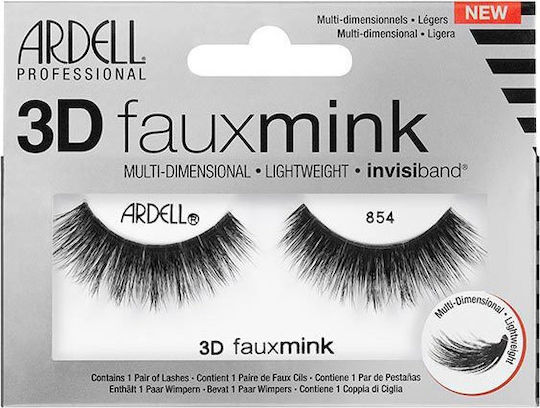 Ardell Faux Mink False Lashes in Black color 854