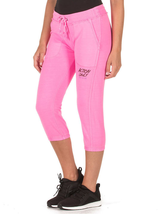 Body Action Damen-Sweatpants Rosa