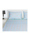 Fennel PC2-S-PFL-CN Kissenbezug-Set mit Umschlagumschlag Blau 52x72cm.