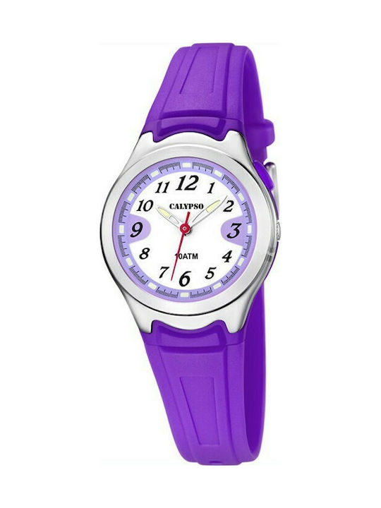 Calypso Kids Analog Watch with Rubber/Plastic Strap