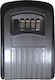 Arregui SEG012 Wall-mounted Combination Key Holder Metallic with Combination Dial 13.4x7x3.7cm