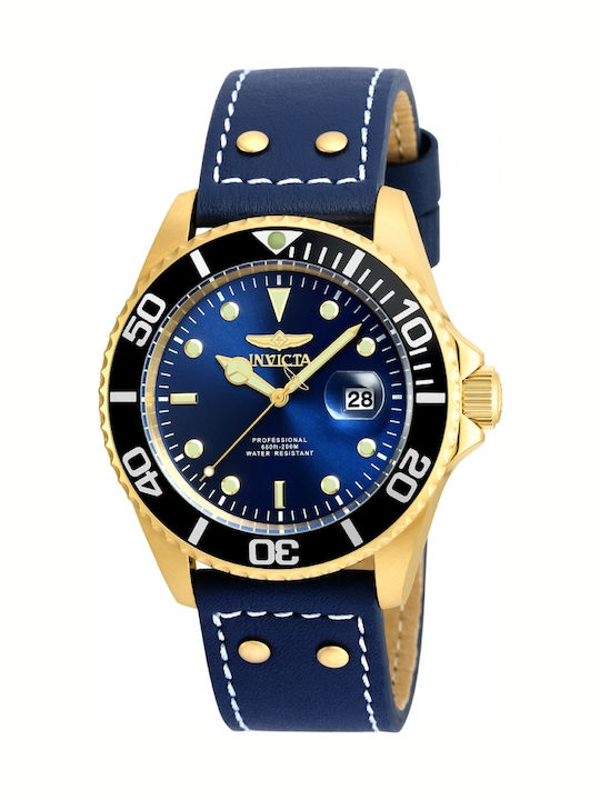 Invicta Pro Diver Ανδρικό Ρολόι 43mm Μπαταρίας ...