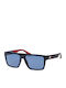 Tommy Hilfiger Men's Sunglasses with Navy Blue Plastic Frame and Blue Lens TH1605/S IPQ/KU