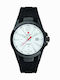 Swiss Alpine Military by Grovana Ανδρικό Ρολόι 44mm Μπαταρίας με Μαύρο Καουτσούκ Λουράκι