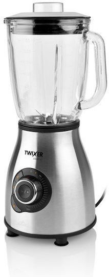 ETA Twixer 6011 90000 Blender with Glass Jug 1.75 lt 1000W Inox