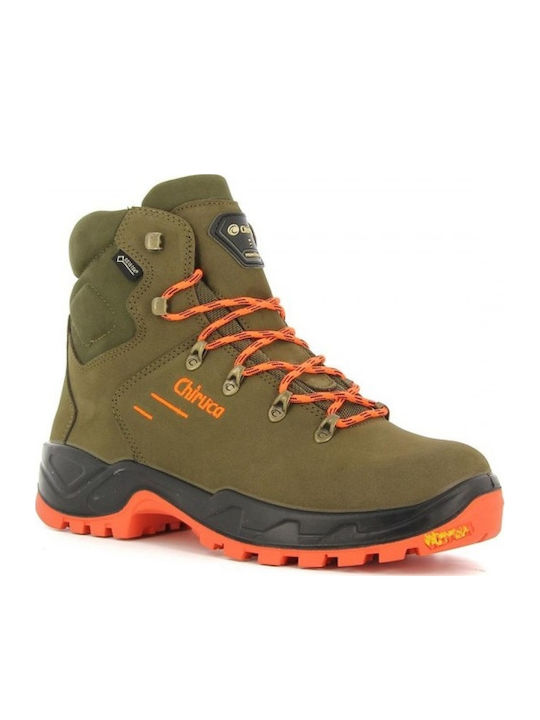 Chiruca Game Hi Vis GTX Încălțăminte De Drumeție Pentru Bărbați Cu Membrana Gore-Tex Verde
