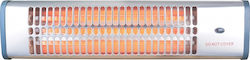 Sapir SP-1972-LB Стенен нагревател Кварц за баня с термостат 1200W Sapir SP-1972-LB Стенен нагревател Кварц за баня с термостат 1200W