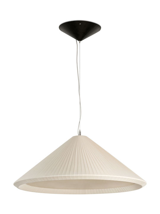 Faro Barcelona Hue Pendant Light Three-Light for Socket E27 Beige