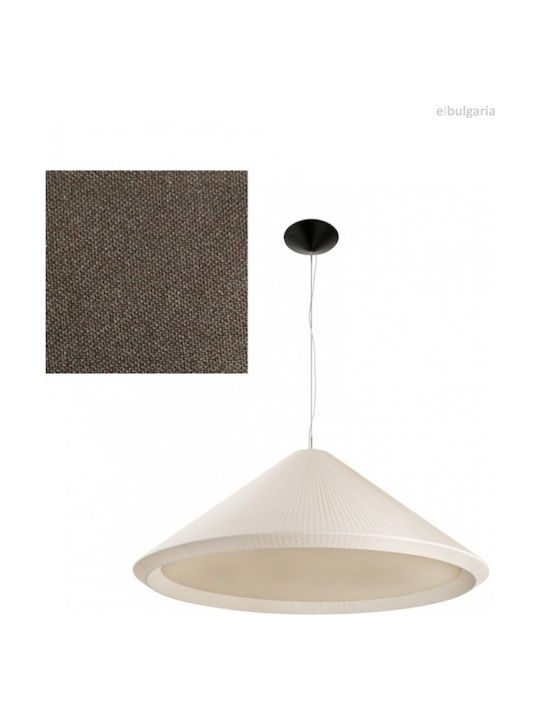 Faro Barcelona Hue Pendant Light Three-Light for Socket E27 Brown