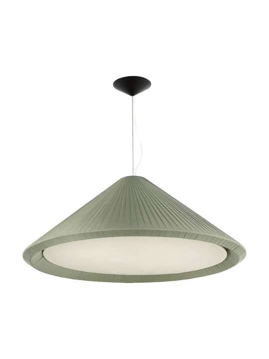 Faro Barcelona Hue Pendant Chandelier for 4 Bulbs E27 Green