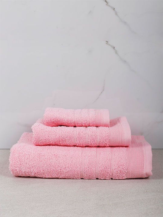 Sunshine Πετσέτα Χεριών 111-70 30x50εκ. 1 Pink Βάρους 500gr/m²
