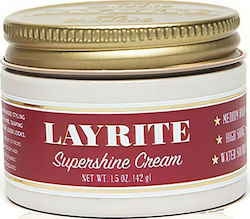 Layrite Supershine Hair Styling Cream with Shine with Medium Hold 42ml