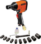 Black & Decker NU160158XBND Аероударен ключ 1/2" с Максимален Въртящ Момент 31кгм