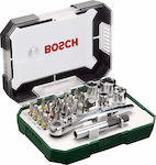 Bosch Καστάνια με Καρυδάκια 1\4" 26τμχ