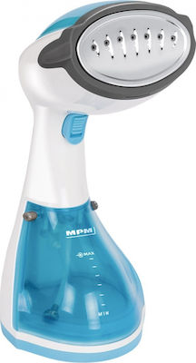 MPM Hand Garment Steamer 1200W with Container 250ml Blue