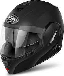 Airoh Rev 19 Flip-Up Helmet with Pinlock and Sun Visor ECE 22.05 1700gr Matt Black