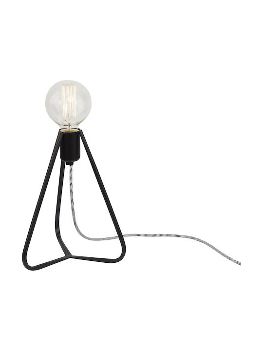 Nowodvorski Simple Tisch Dekorative Lampe mit Fassung für Lampe E27 Schwarz