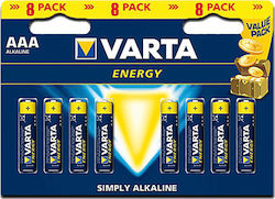 Varta Energy AAA 1.5V 8τμχ