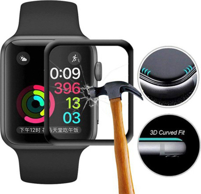 Full Tempered Glass Apple Watch Series 4 40mm Skroutz.gr