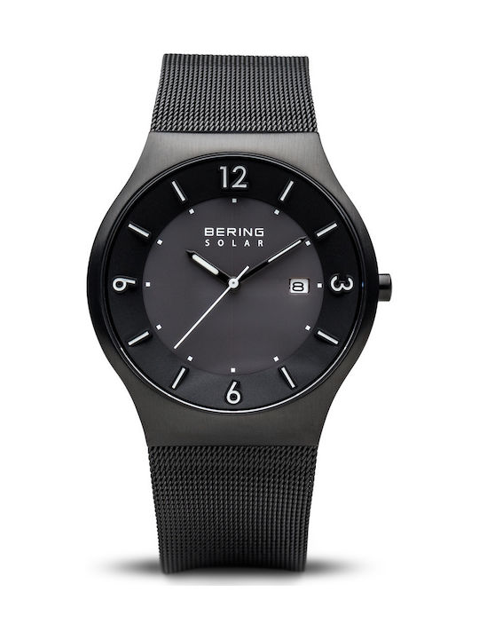 Bering Time Battery Watch with Metal Bracelet Black 14440-222