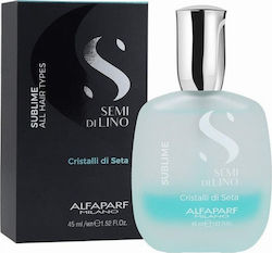 Alfaparf Milano Semi Di Lino Crystalli Di Seta Serum de reconstructie pentru Par Toate Tipurile 45ml