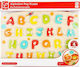 Lemnos Puzzle pentru Copii cu Îmbinări Alphabet Peg pentru 3+ ani+ Ani 26buc Hape