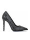 Sante Pointed Toe Black Heels