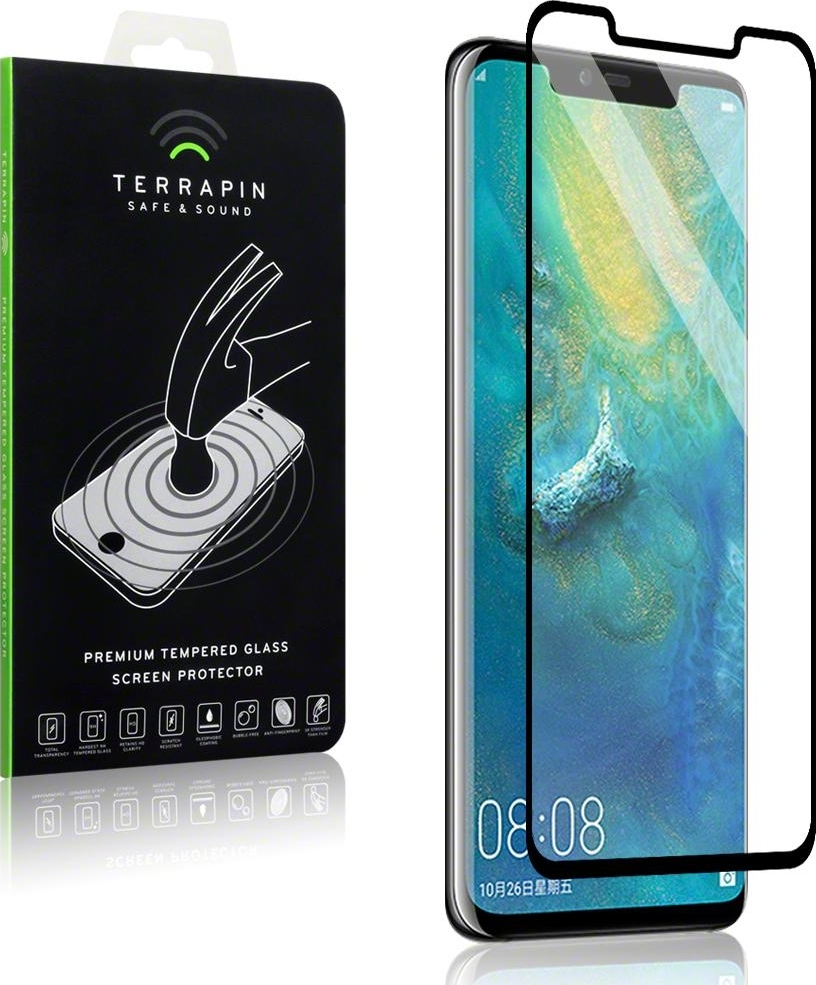 Terrapin Full Face Tempered Glass Black (Huawei Mate 20