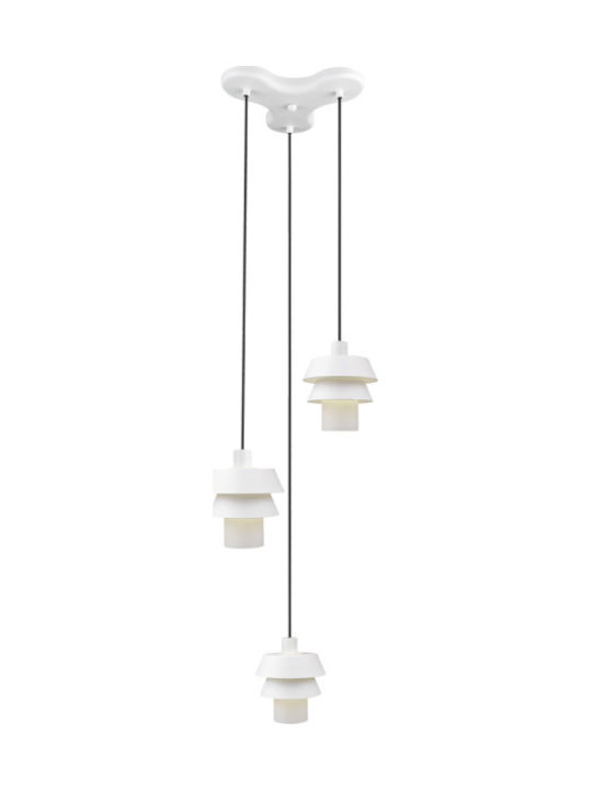 Viokef Japan Pendant Light Suspension Bell for Socket G9 White