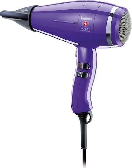 Valera Vanity Comfort Ionic Hair Dryer 2000W Pretty Purple VA 8601 PP