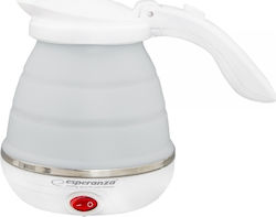 Esperanza Niagara Kettle Travel Size 500ml 750W White