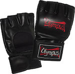 Olympus Sport UFC Style Γάντια ΜΜΑ από Συνθετικό Δέρμα Μαύρα
