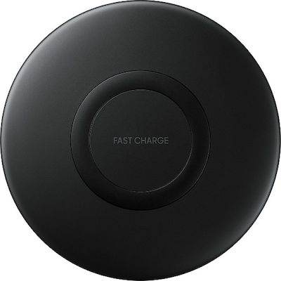 Samsung Ασύρματος Φορτιστής (Qi Pad) με Θύρα USB-C 10W Μαύρος (P1100)