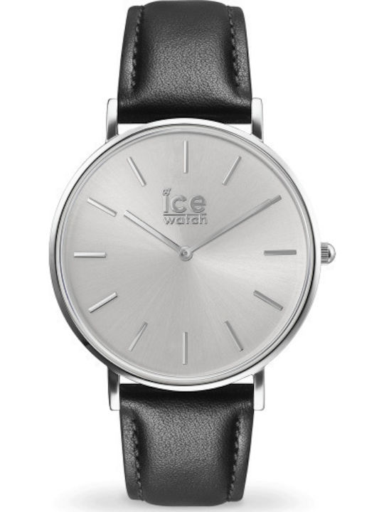 Ice Uhr Batterie mit Lederarmband Ice Uhr Batterie mit Lederarmband
