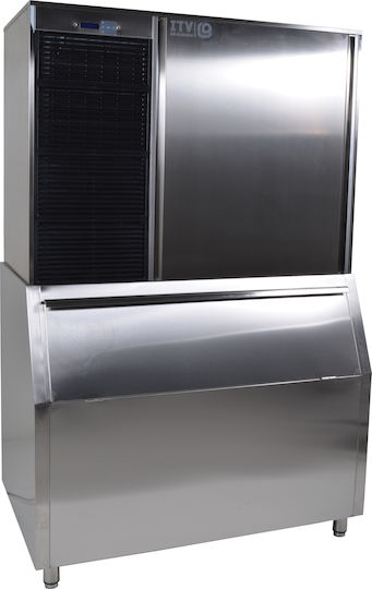 ITV Ice Makers Παγομηχανή mit Tagesproduktion von 380kg Delta MR-400 III Remote ( Air Condenser RC10S )