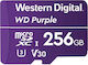 Western Digital WD Purple microSDXC 256GB Klasse 10 U3 V30 UHS-I