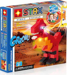 Light Stax Building Block Growling Dinosaur for 6+ years 73pcs