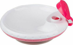 Babyono Baby Food Bowl made of Plastic Pink