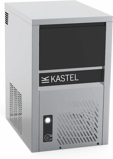 Kastel Mașină De Gheață Cu Sistem De Pulverizare Cu Capacitatea De Producere A Gheții De 30kg Și Capacitate De 10kg