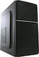 LC-Power 2015MB Micro Tower Computer Case Black