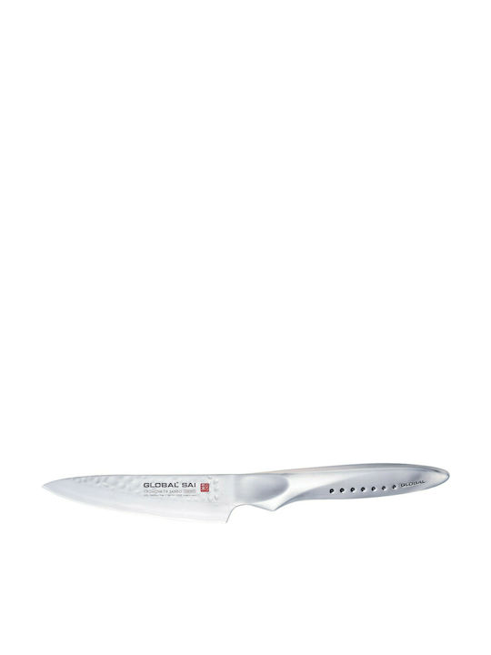 Global Sai Peeling Knife of Stainless Steel 10cm SAI-S02R