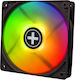Xilence XF062 Case Fan 120mm (1600rpm / 70cfm) με RGB Φωτισμό και Σύνδεση 4-Pin PWM