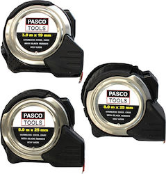 Pasco Maßband mit Automatisches Aufrollen und Magnet