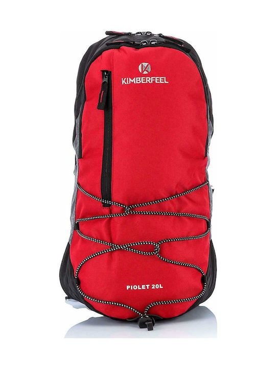 Kimberfeel Piolet Bergsteigerrucksack 20Es Rot