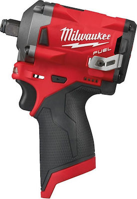 Milwaukee M12 FIWF12-0 Brushless Impact Wrench Battery 10.8V Solo with Socket 1/2"