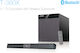 Fenda T-360X Soundbar 80W 2.1 με Ασύρματο Subwoofer και Τηλεχειριστήριο Μαύρο