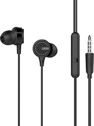 UiiSii U8 In-Ear Freihändig Kopfhörer mit Stecker 3.5mm Schwarz
