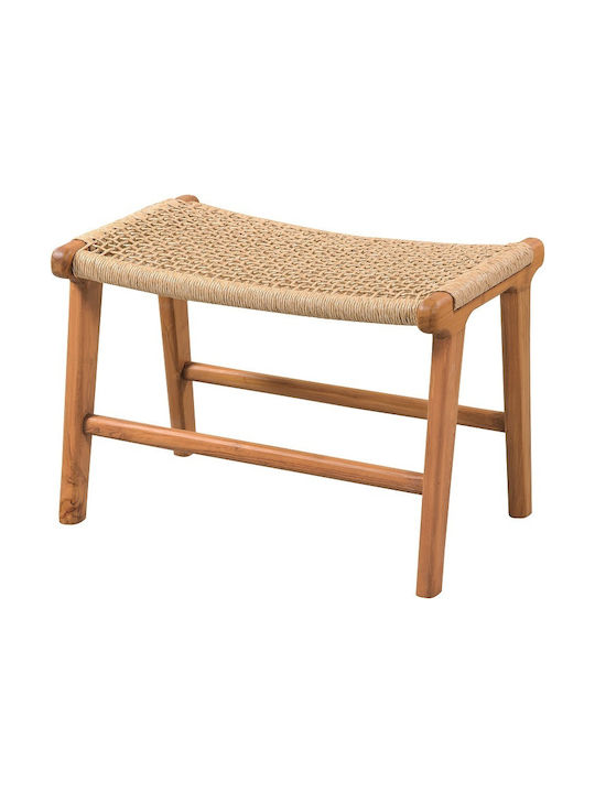 Hocker Für das Wohnzimmer Hölzernes Braun 60x35x35cm